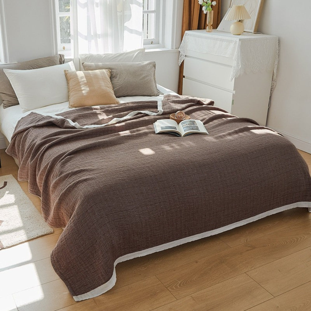 Deluxe Multi-Layer Muslin Cotton Blanket