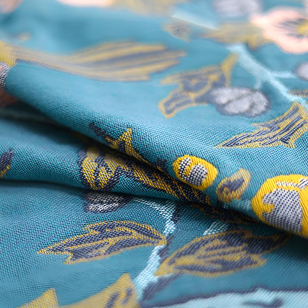 Reversible Hibiscus Cotton Bath Towel