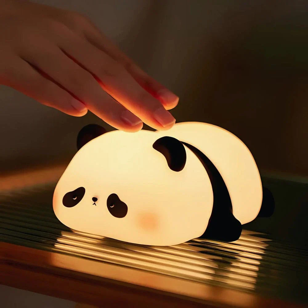Rechargeable Soft Silicone Animal Night Light with Adjustable Brightness