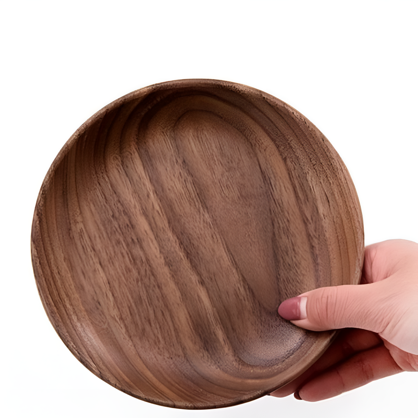 Handcrafted Walnut Wood Serving Plate