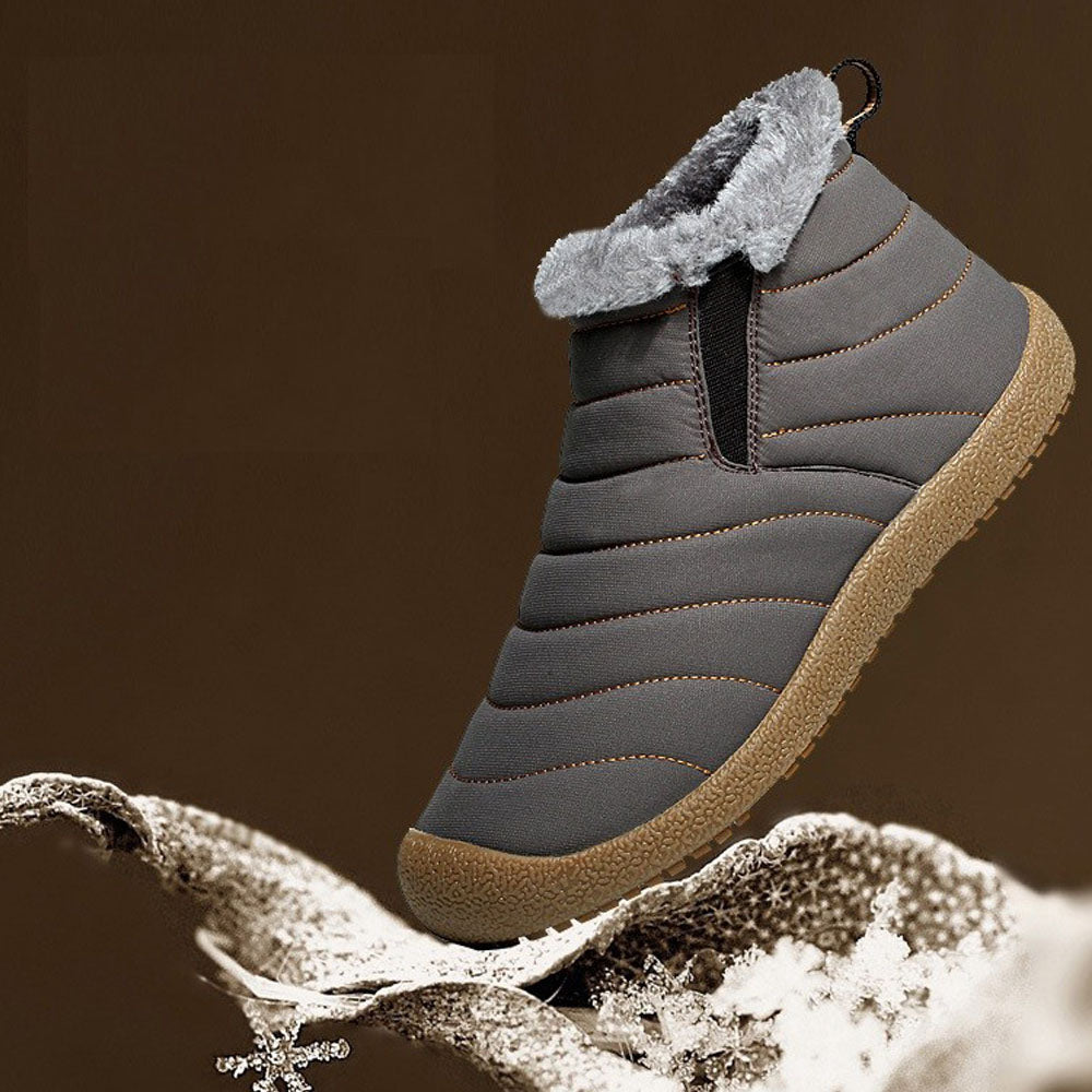 Men's Waterproof Insulated Ankle Snow Boots