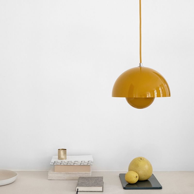 Modern Geometric Wrought Iron Pendant Lamp