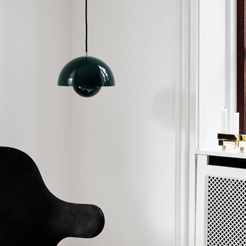 Modern Geometric Wrought Iron Pendant Lamp