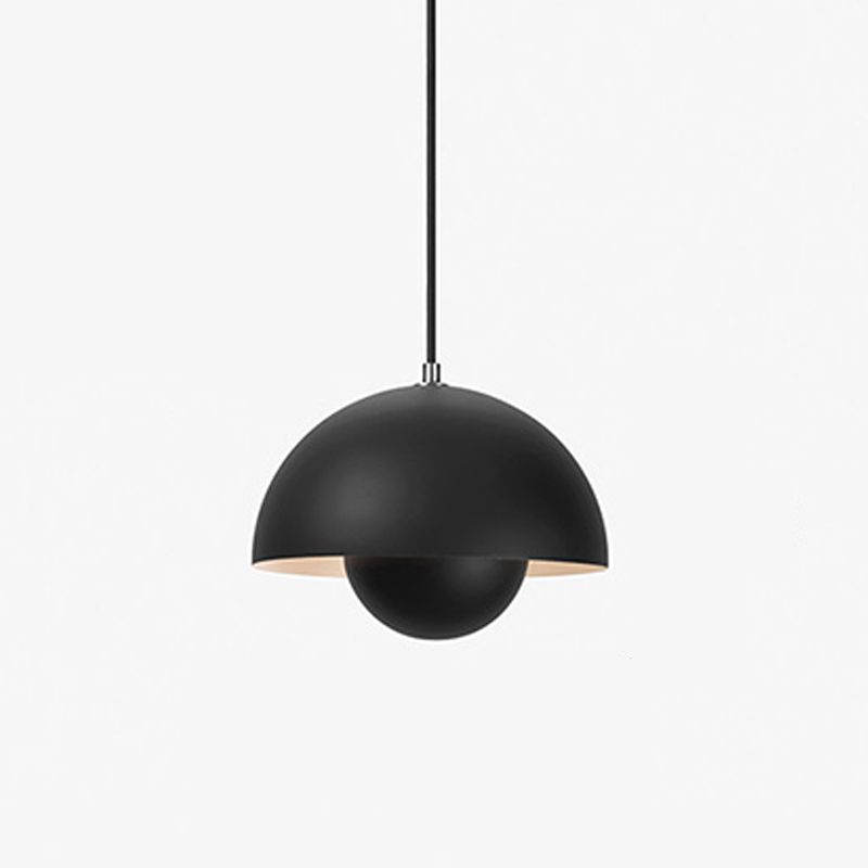 Modern Geometric Wrought Iron Pendant Lamp