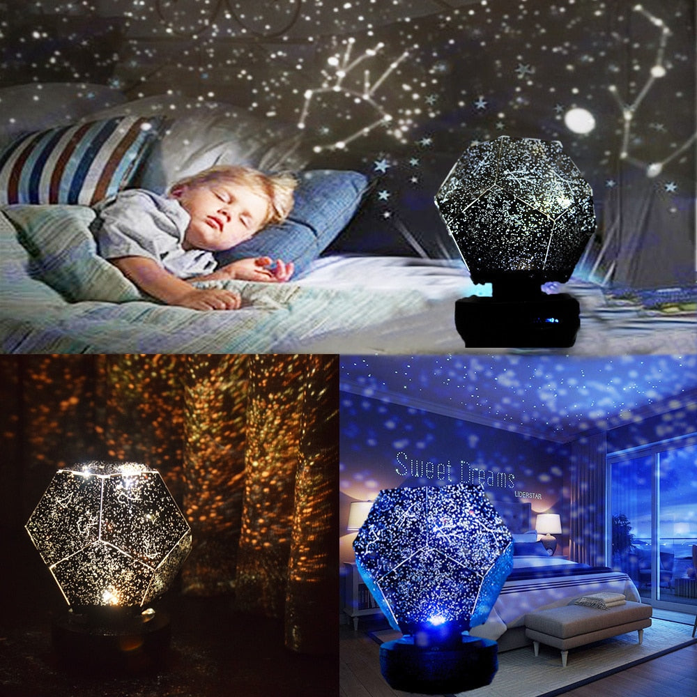Star Projector LED Galaxy Night Light with 60,000 Stars