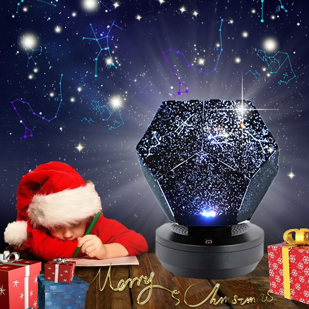Star Projector LED Galaxy Night Light with 60,000 Stars