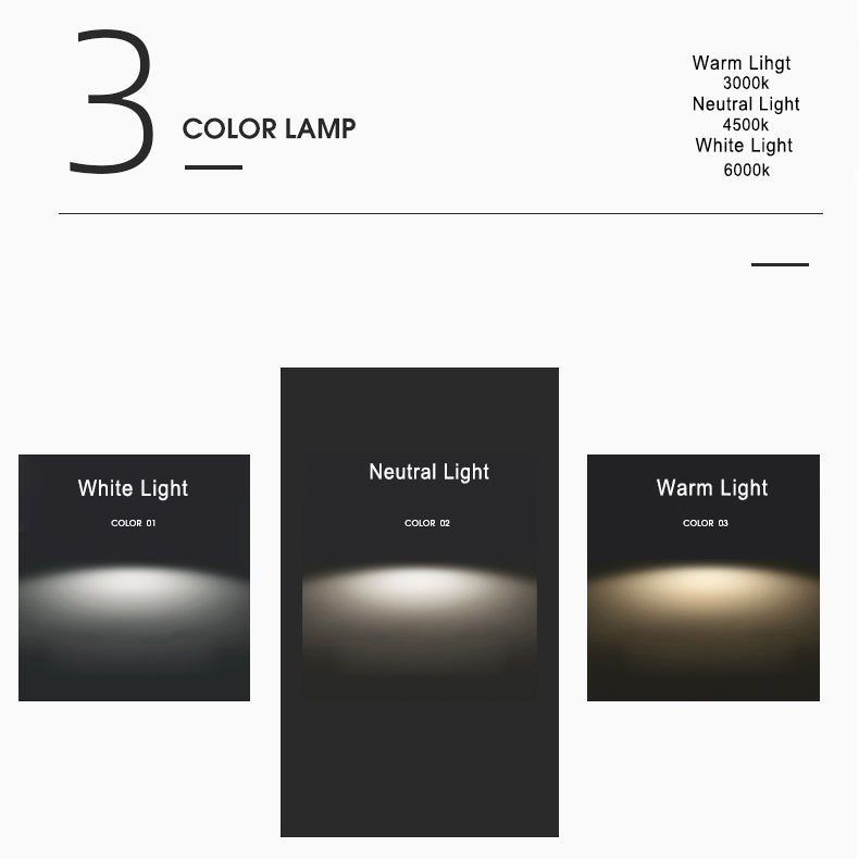 Minimalist LED Table Lamp with Adjustable Light Settings