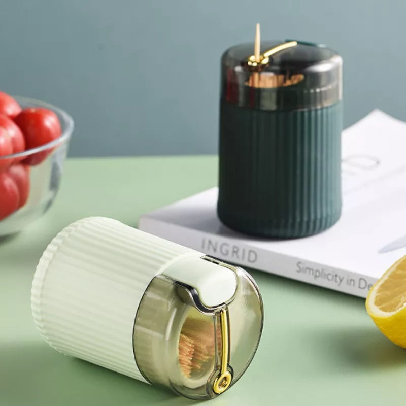 Nordic Toothpick Dispenser with Press Release Design
