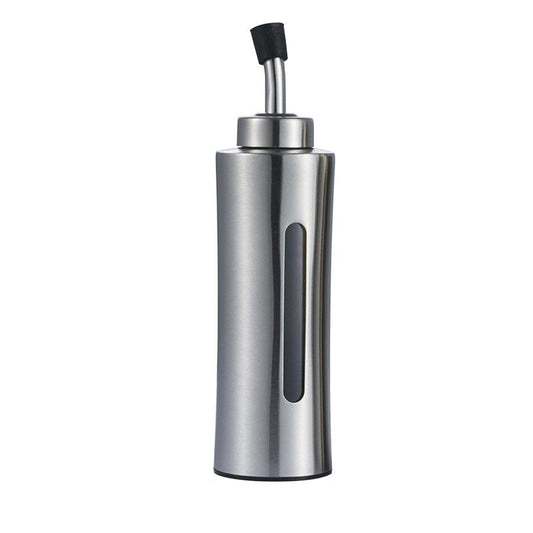 Stainless Steel Spout Glass Carafe for Oil and Vinegar