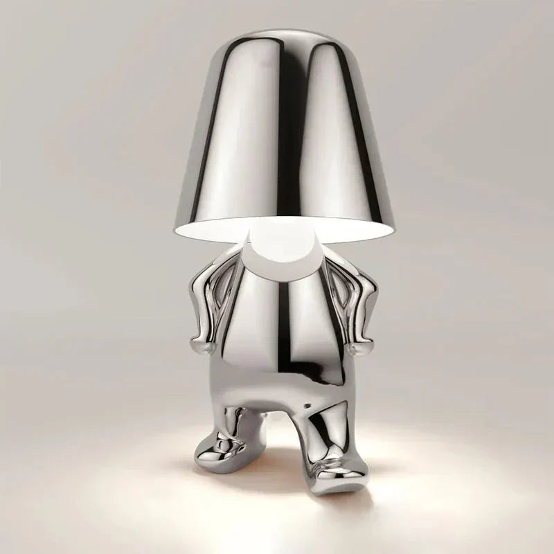 Elegant Rechargeable Table Lamp with Adjustable Brightness