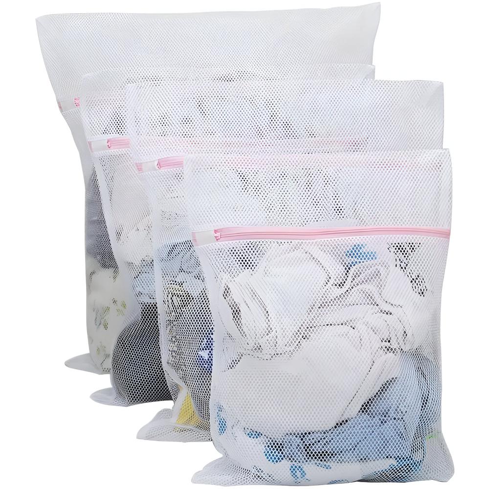 Zipped Mesh Laundry Bags for Delicates and Travel