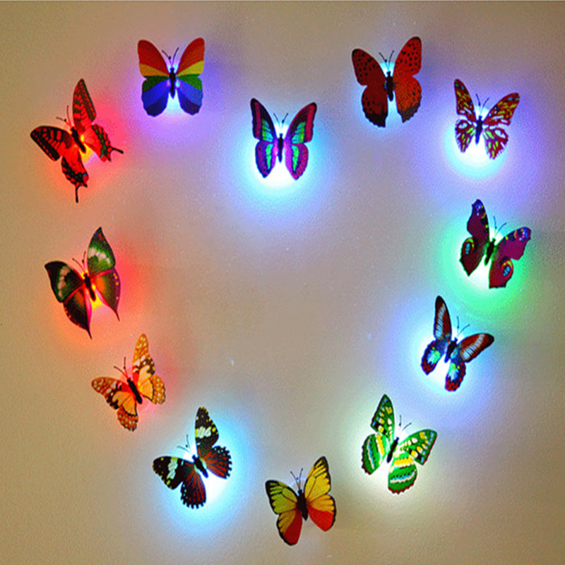 3D LED Butterfly Night Light Decoration