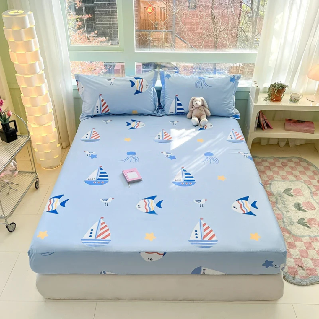 Luxury Cotton Duvet Cover Set with Pillowcases