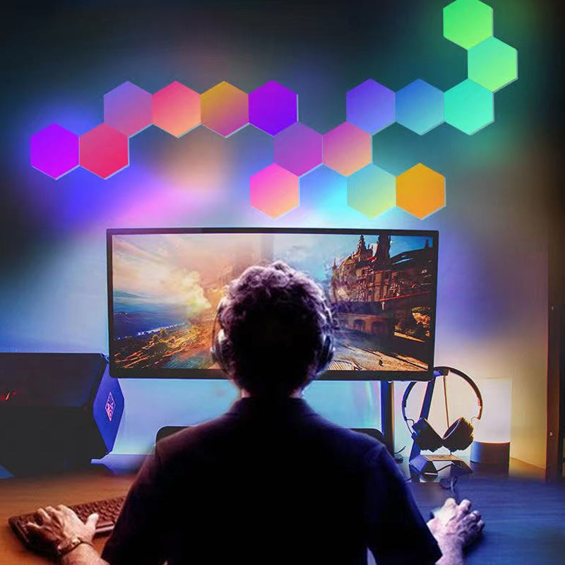 DIY Modular Touch-Sensitive Night Light with Music Sync and App Control