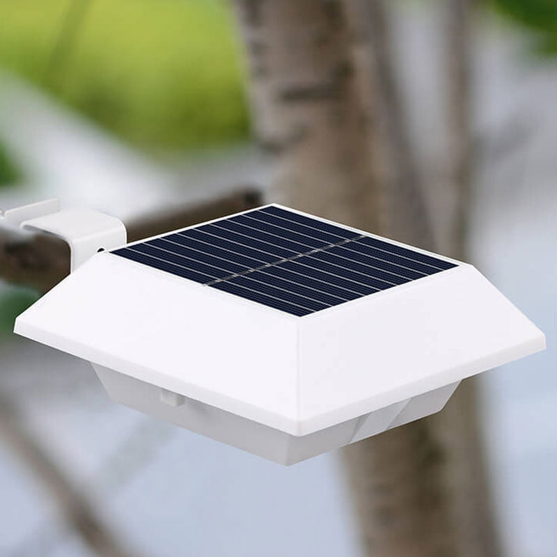 Solar UFO Outdoor LED Wall Light - Modern Aluminum Design