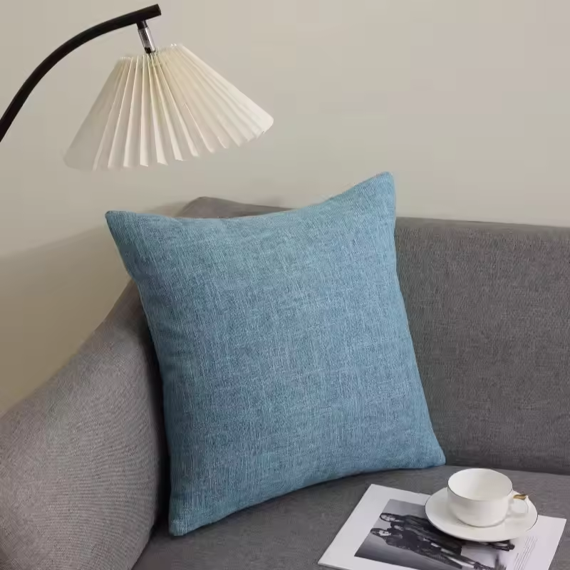 Cotton Linen Decorative Pillowcases for Sofa and Chair