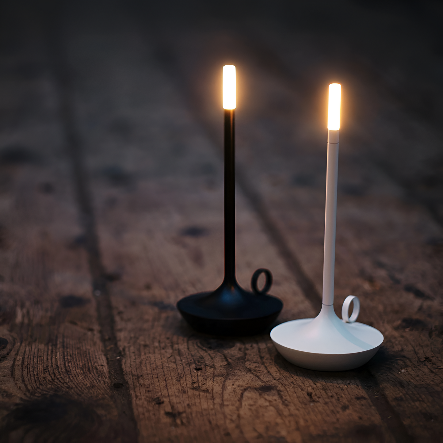Rechargeable Minimalist Aluminum Table Lamp