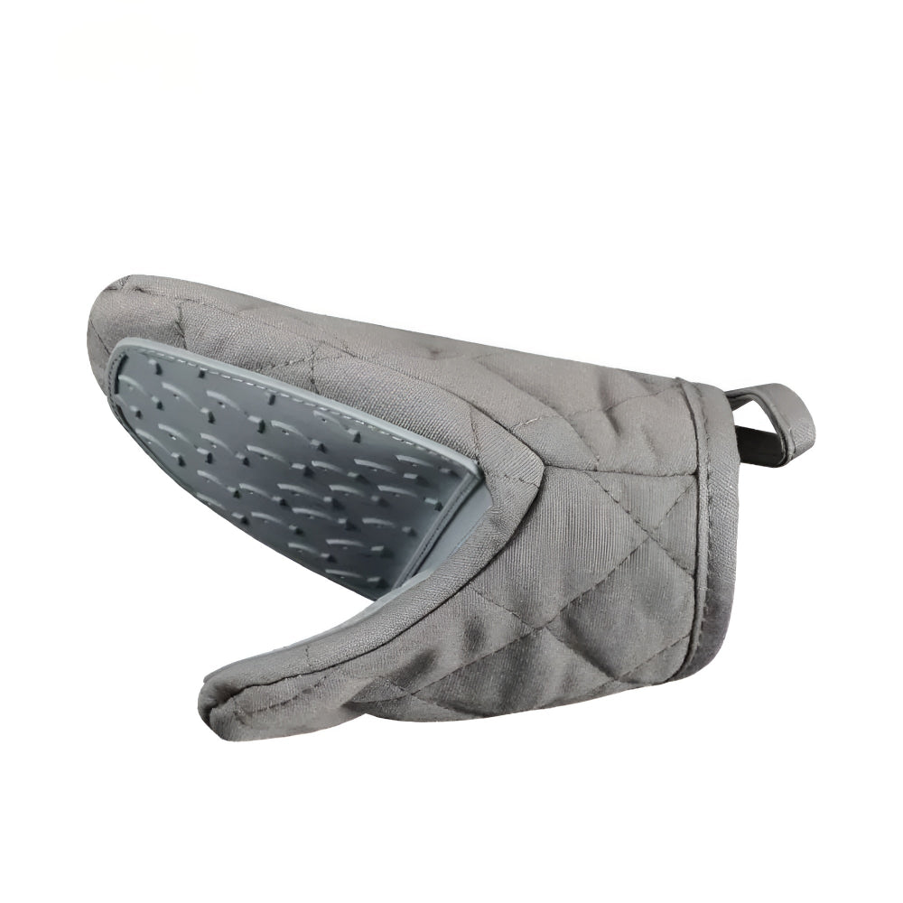 Silicone Quilted Heatproof Kitchen Mitts with Textured Grip