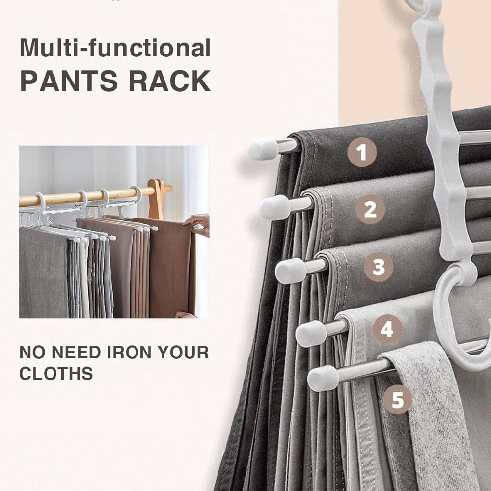 Stainless Steel Multi-Functional Pants Rack