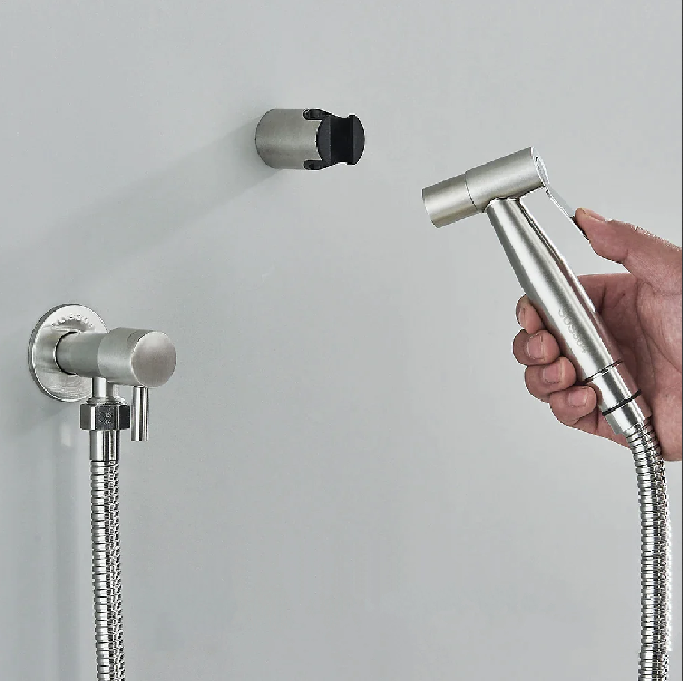 Stainless Steel Cold Water Bidet Sprayer for Hygienic Cleaning