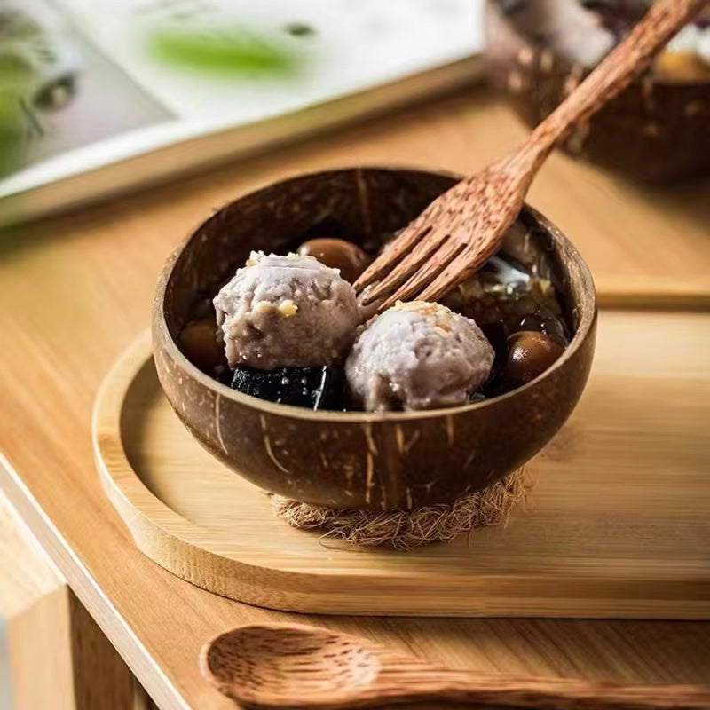 Handcrafted Eco-Friendly Coconut Bowls