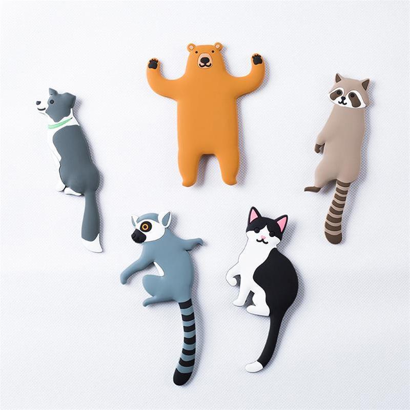 Wild Animalz Wall Hooks - Adorable 3D Animal Decor