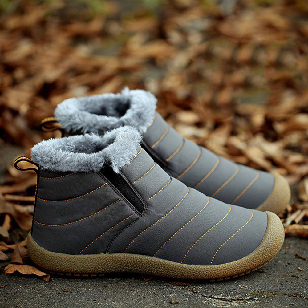 Men's Waterproof Insulated Ankle Snow Boots