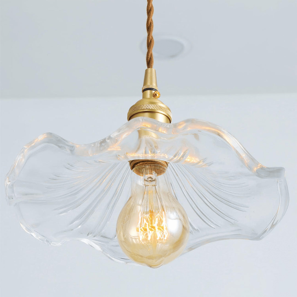 Hibiscus Floral Pendant Light