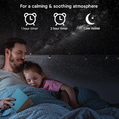 13-in-1 Galaxy Projector Night Light with Adjustable Colors and Brightness