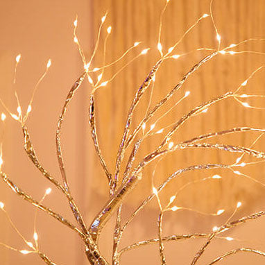 LED Table Lamp with Colorful Tree Lights and Touch Switch