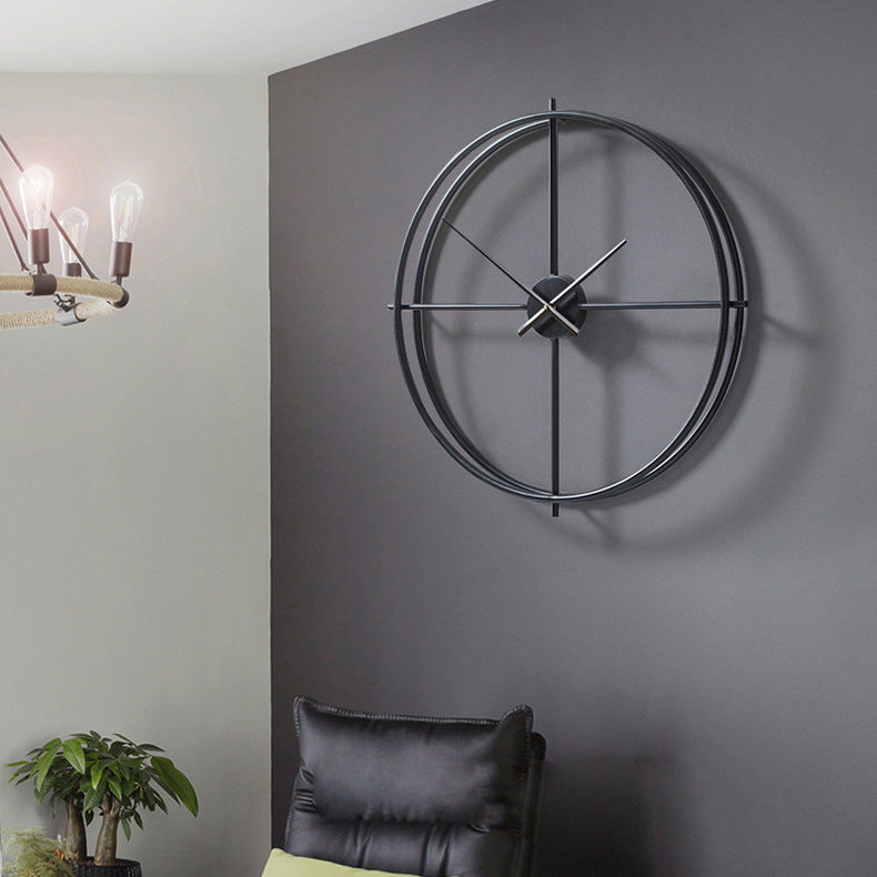 Nordic Minimalist 20-Inch Silent Wall Clock