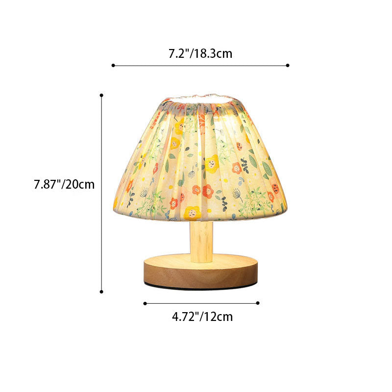 Modern Minimalist Iron Flower Table Lamp - 1-Bulb Design