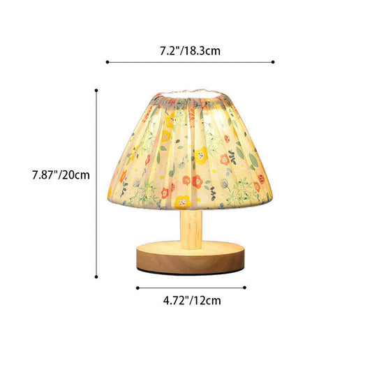 Modern Minimalist Iron Flower Table Lamp - 1-Bulb Design