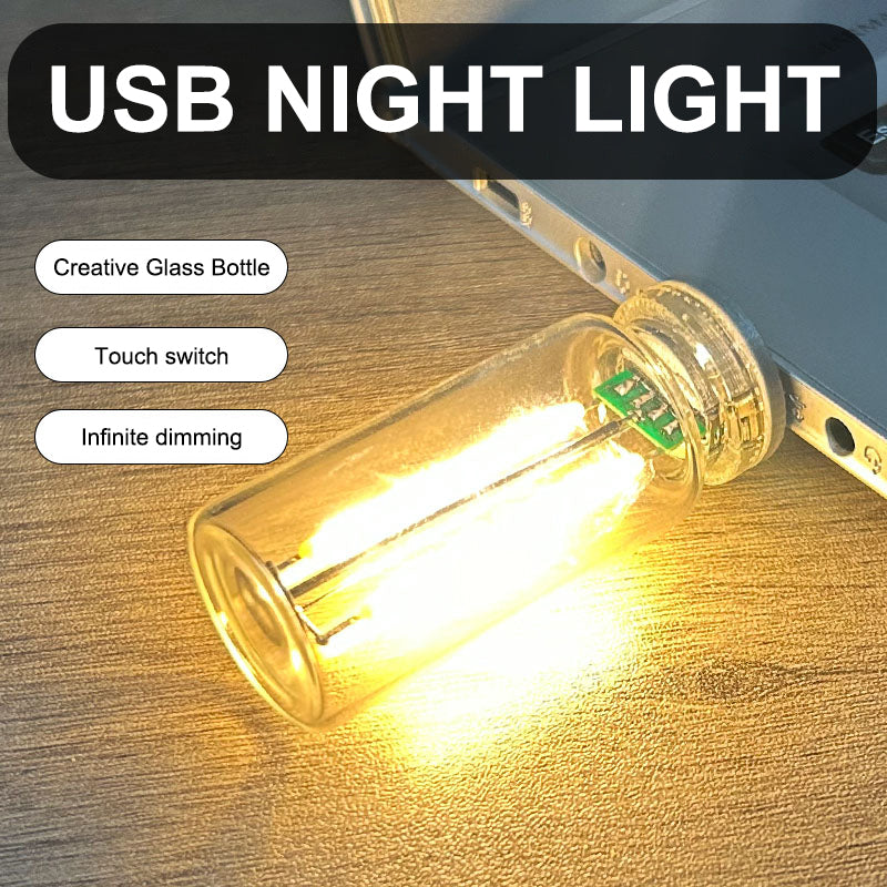 USB Touch Control Dimmable Night Light