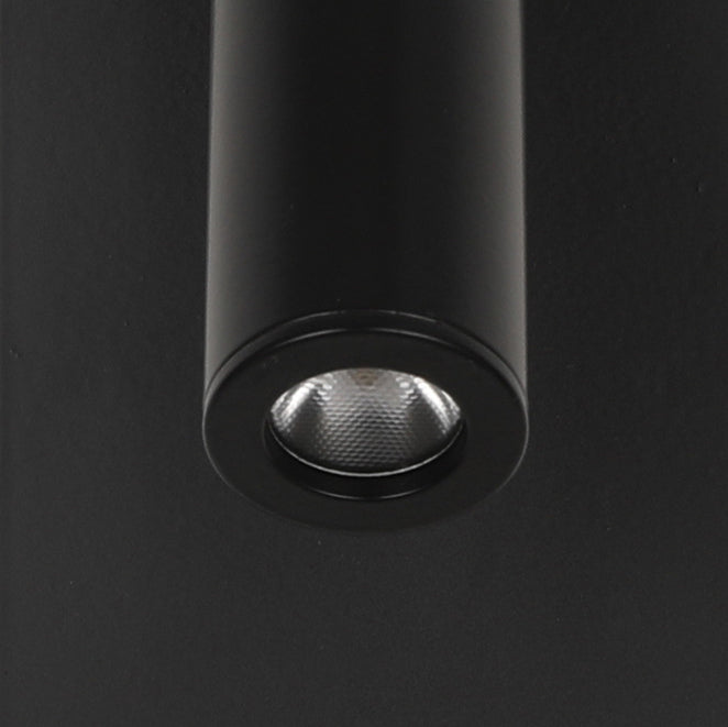 Modern Minimalist Rectangular Round Iron Aluminum LED Wall Lamp