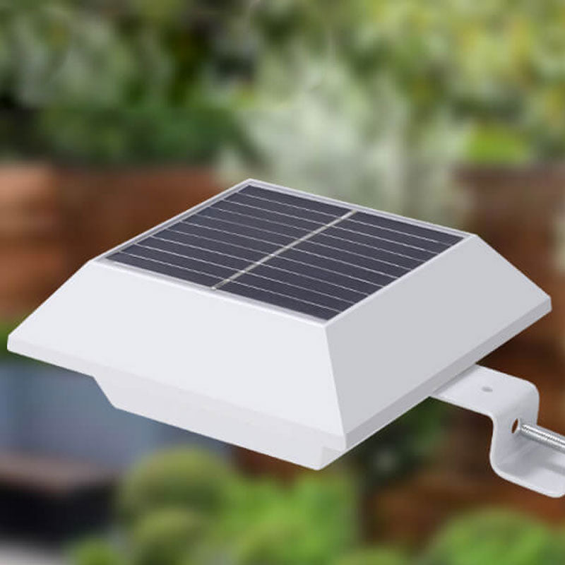 Solar UFO Outdoor LED Wall Light - Modern Aluminum Design
