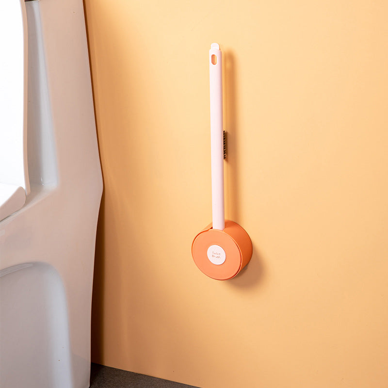 Lollipop Silicone Toilet Brush with Soft TPR Head