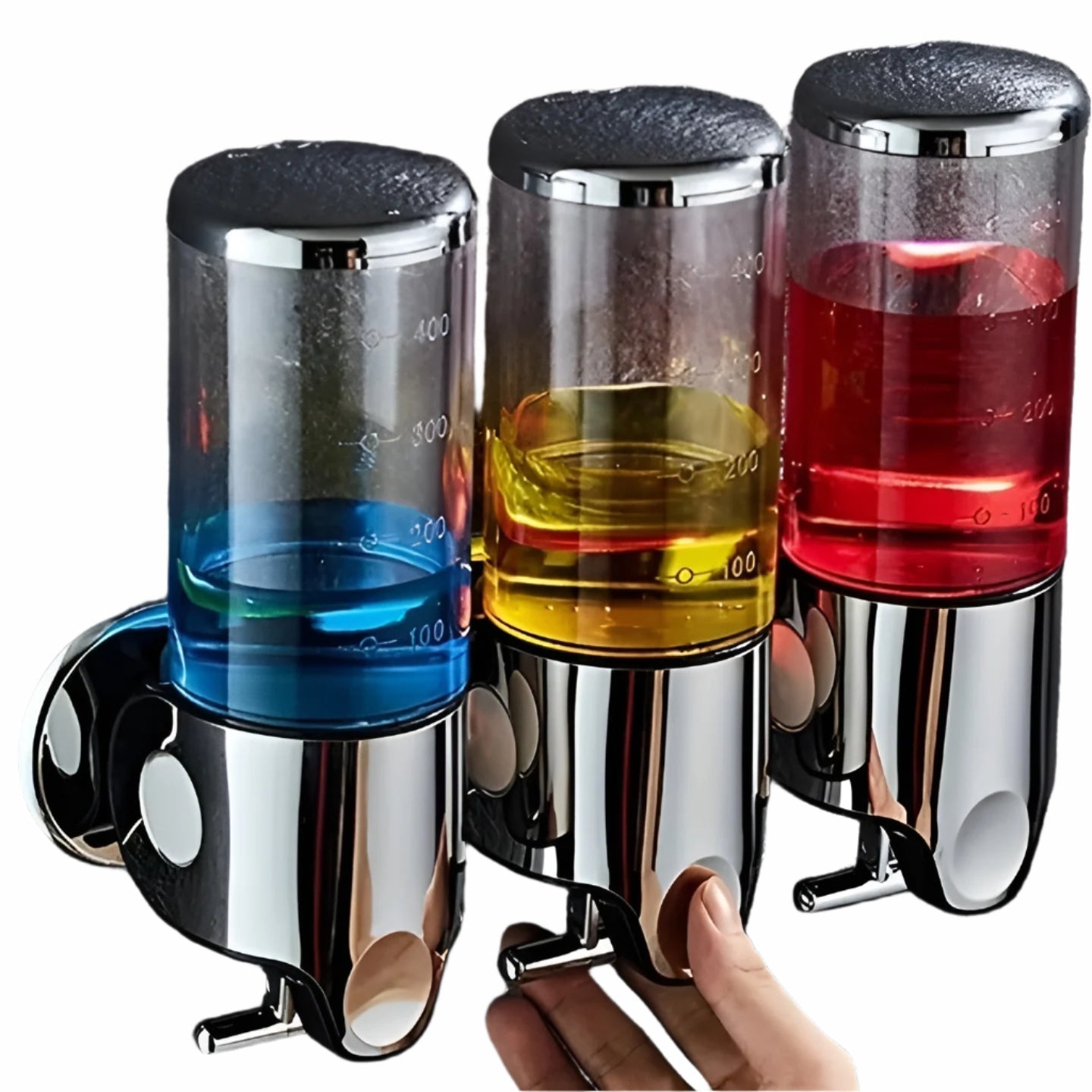 Wall-Mounted Marble Soap Dispenser for Bathroom