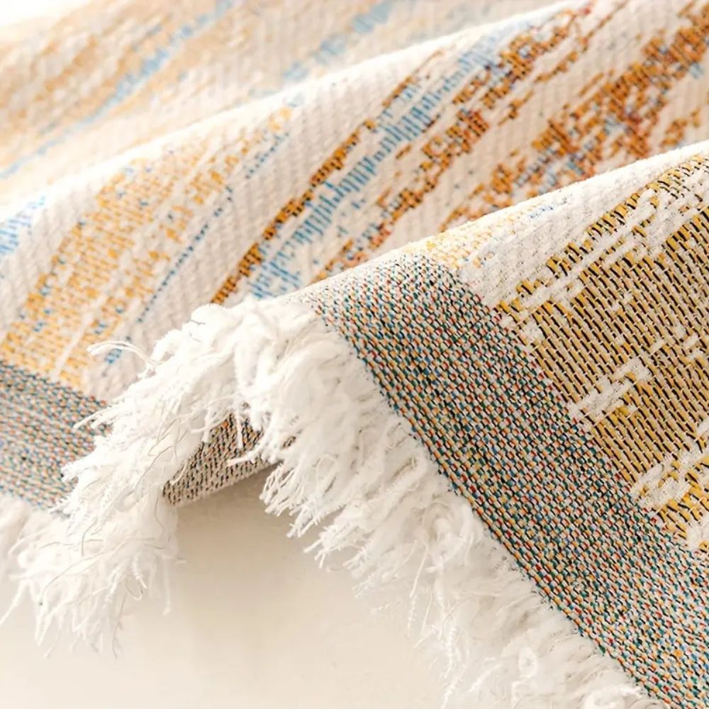 Premium Chenille Striped Sofa Cover