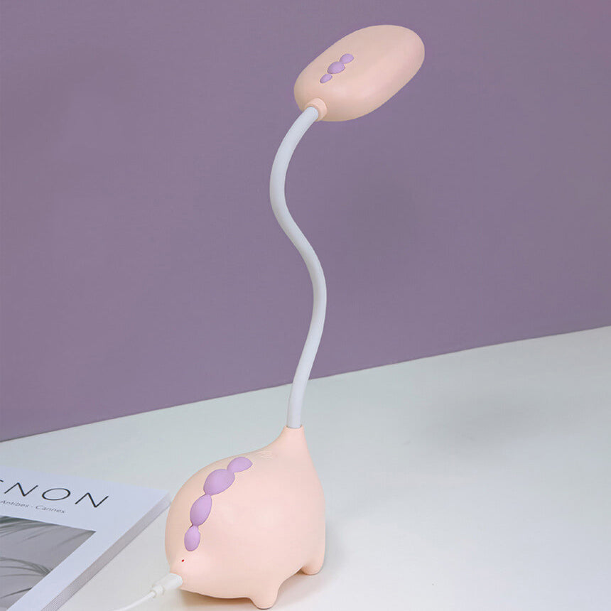 Rechargeable LED Desk Lamp with Cartoon Dinosaur Design