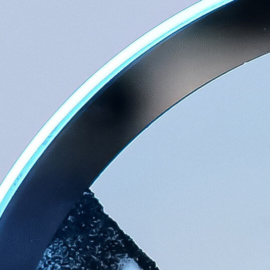 3D Quicksand LED Night Light Table Lamp - Modern Glass Design