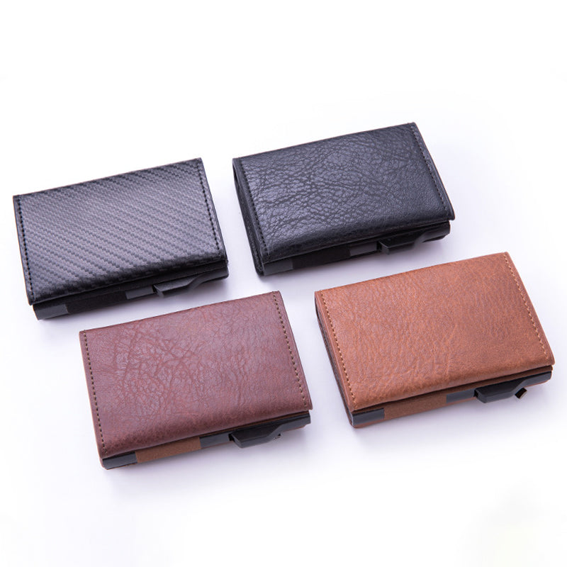 Automatic RFID-Blocking Side-Slider Card Holder