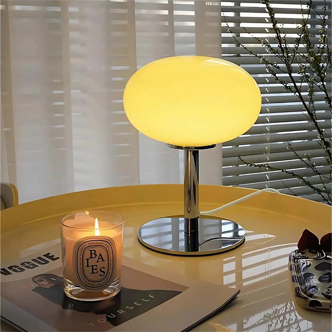 Contemporary Wireless Table Lamp with Adjustable Brightness