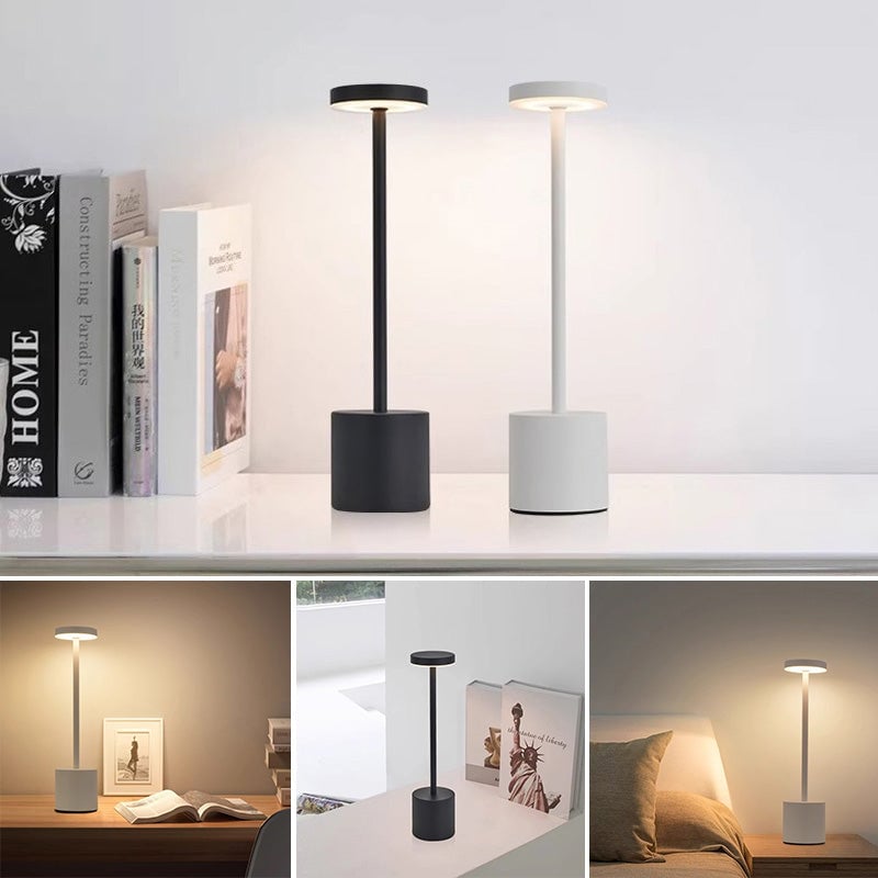 Portable Rechargeable LED Table Lamp with Touch Dimming