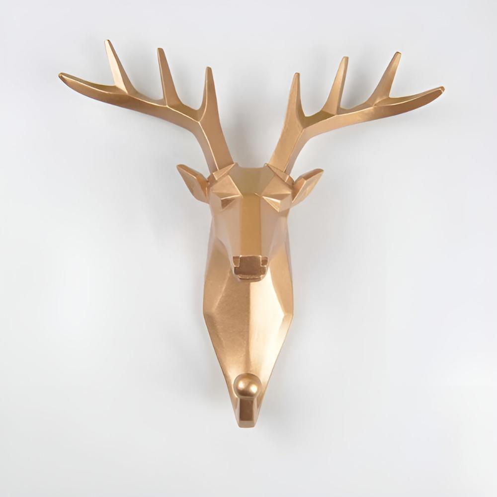 Animal Head Wall Hook Key Holder Organizer