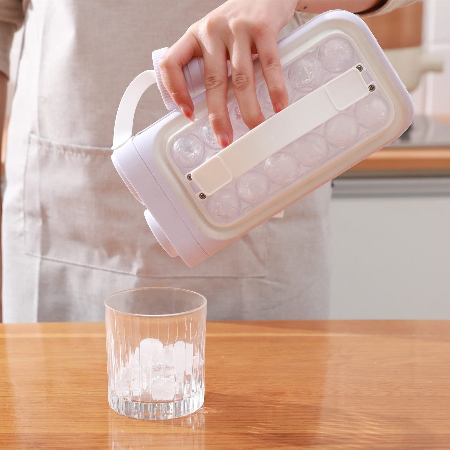 Countertop Ice Cube Maker with Rapid Ice Production