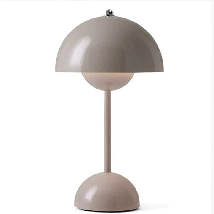 Mushroom-Style Nordic Table Lamp with Adjustable Brightness