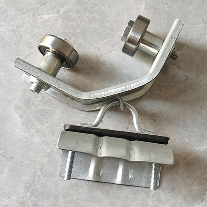 Adjustable Angle Iron Pulley with Safety Clamp