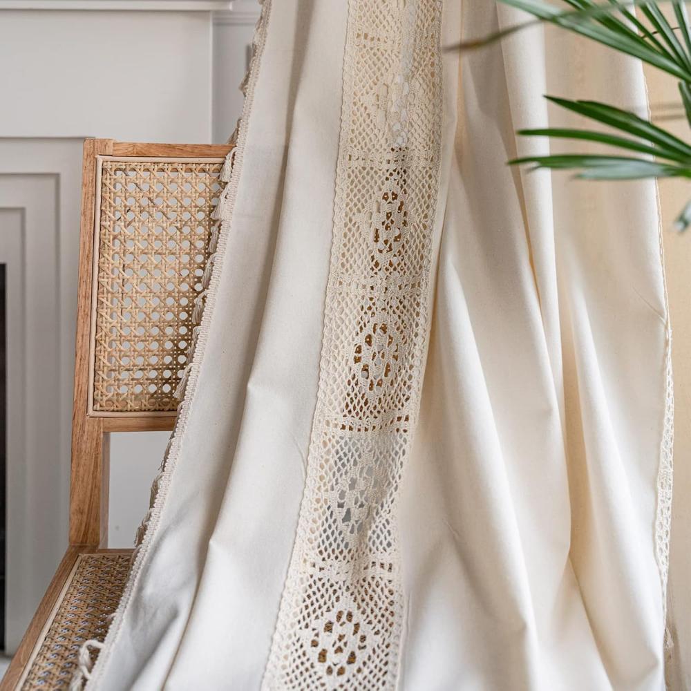 Bohemian Semi-Blackout Linen Blend Curtain