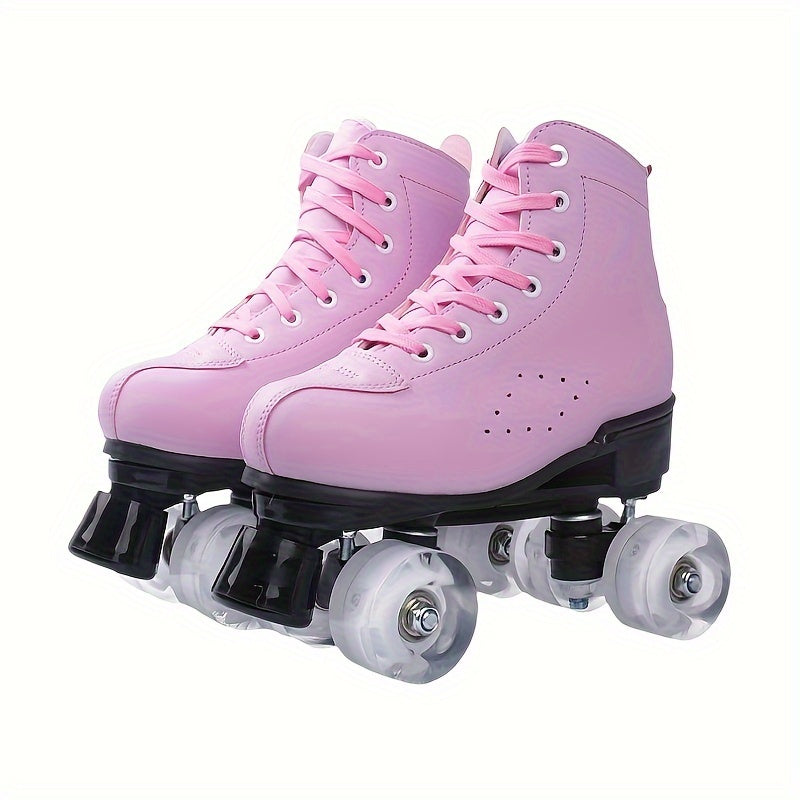 Luminous LED Roller Skates for Adults